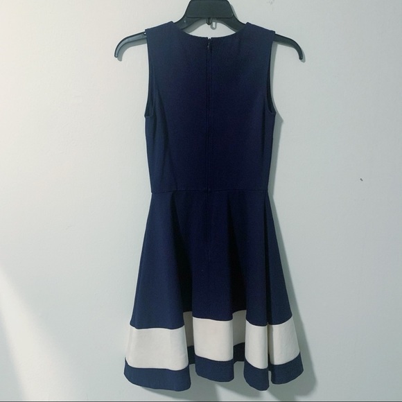 RED Saks Fifth Avenue Navy A Line Nautical Dress - Picture 6 of 6